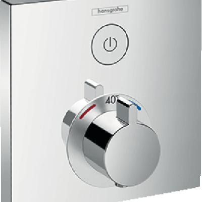 Inbouwmengkraan - Hansgrohe ShowerSelect inbouwmengkraan inbouwdeel, chroom, thermostatisch